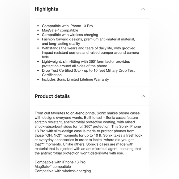 Sonix IPhone 13 Pro case MagSafe - Illusion - Picture 4 of 4